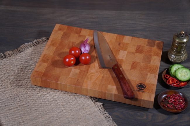 Tocător EPF8 „End Grain” Fag Aburit- 330/230/30(mm)